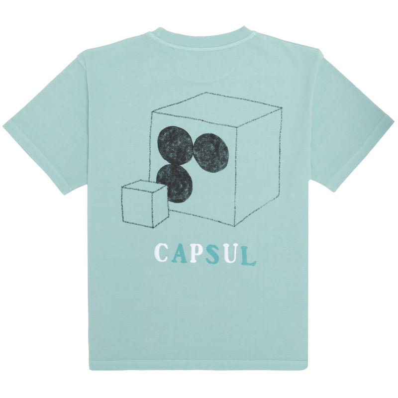 CUBE TEE (Powder Blue)