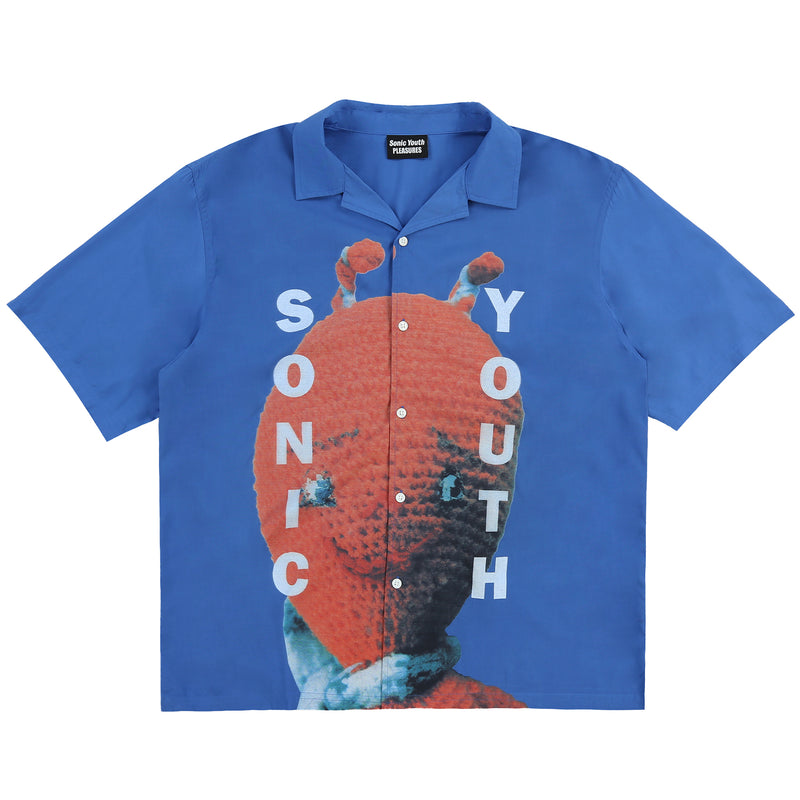 PLEASURES X Sonic Youth Alien Camp Collar Shirt