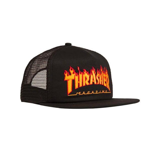 EMBROIDERED FLAME LOGO CAP