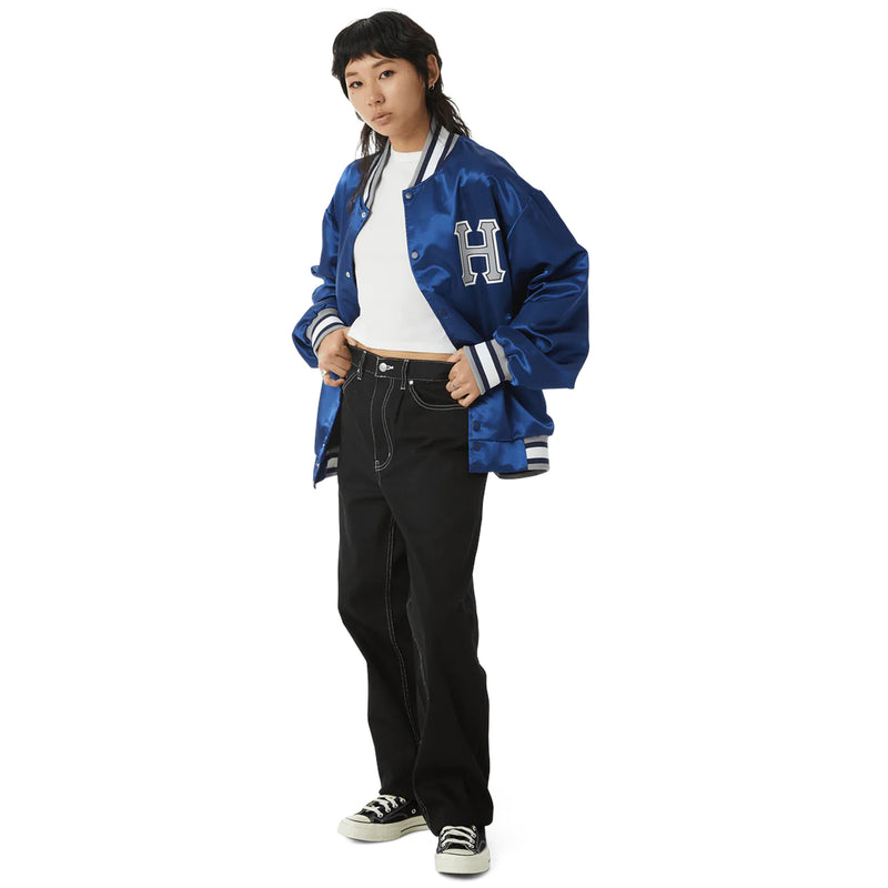 Crackerjack Satin Baseball Jacket