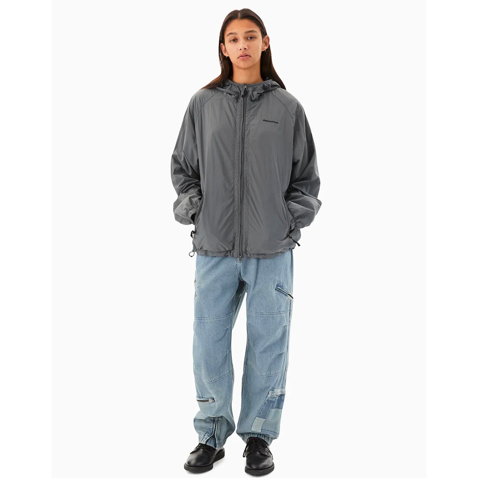 Crazy Multi Zip Pant (Washed Blue) – Capsul