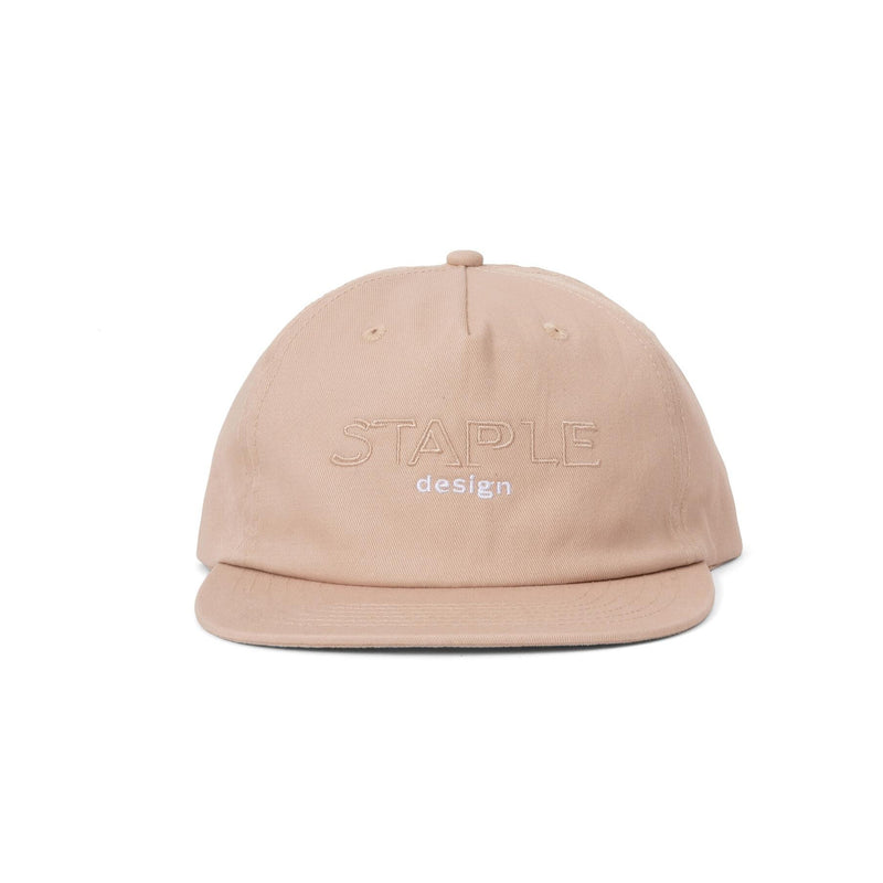 Line Logo Twill Cap (Khaki)