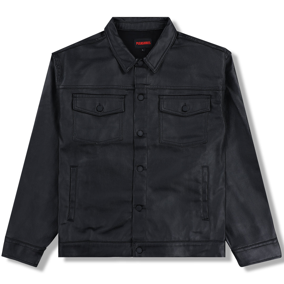 LATEX TRUCKER JACKET – Capsul
