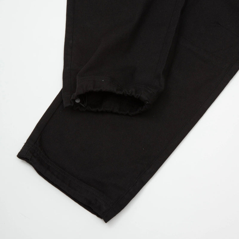 TWILL CARGO PANTS (Black)