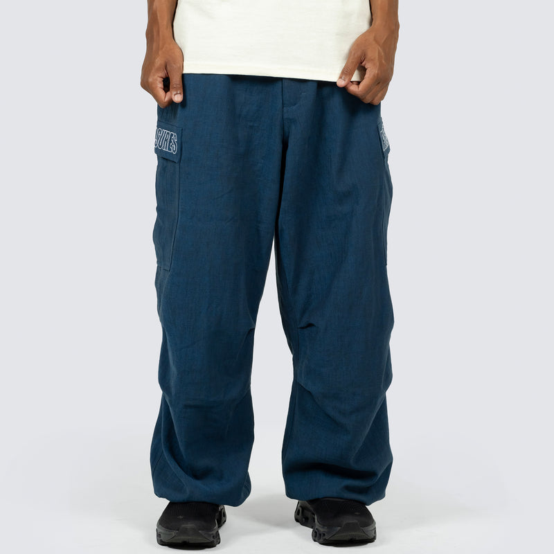 VISITOR WIDE FIT CARGO PANTS