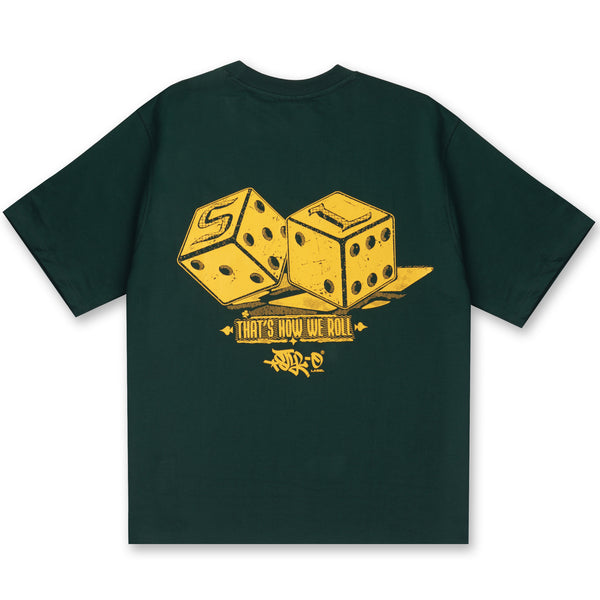 Dice Design Tee (Green)