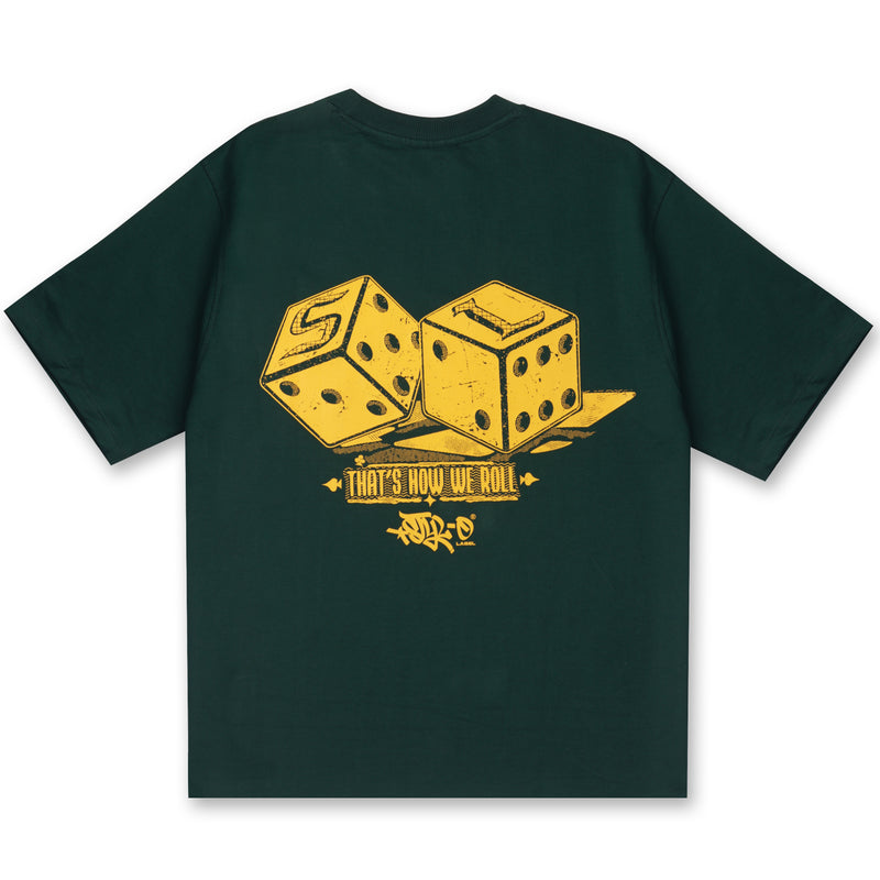 Dice Design Tee (Green)