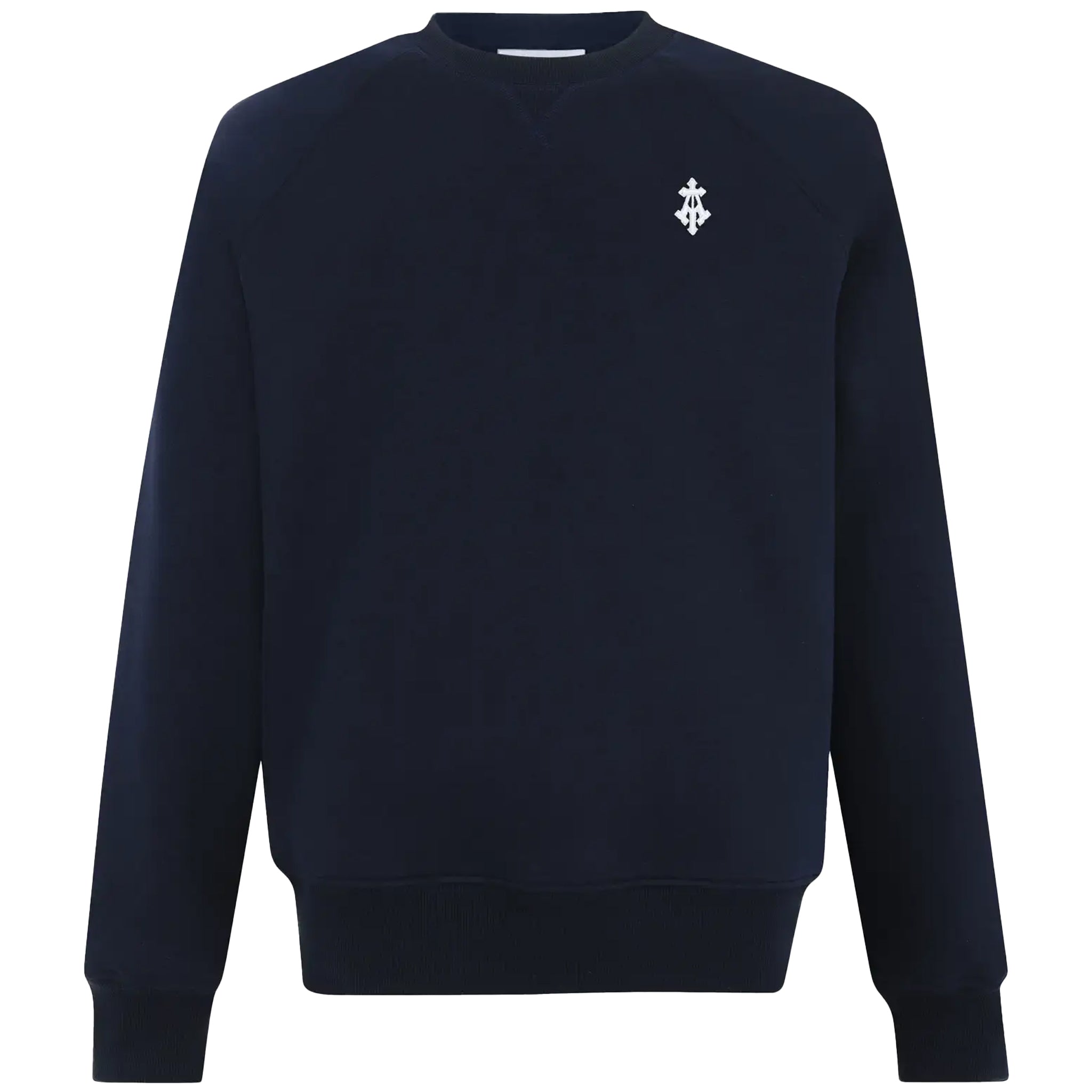 ALPHA CROSS EMBROIDERED SWEATSHIRT (NAVY) – Capsul