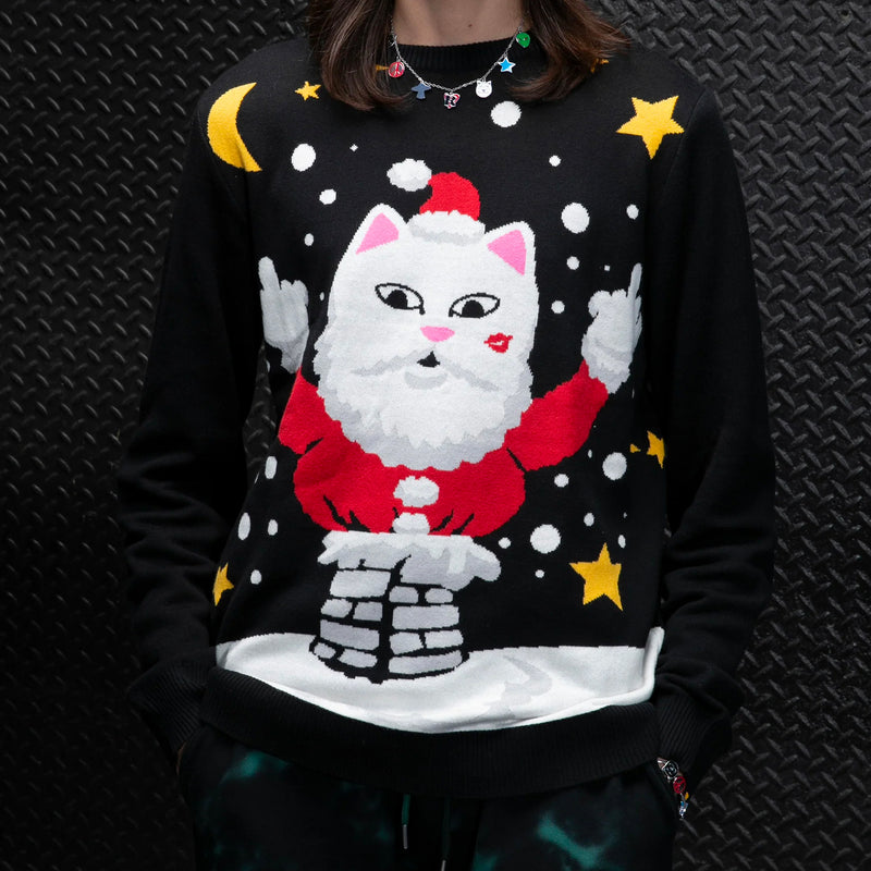DECK THE HALLS KNIT SWEATER