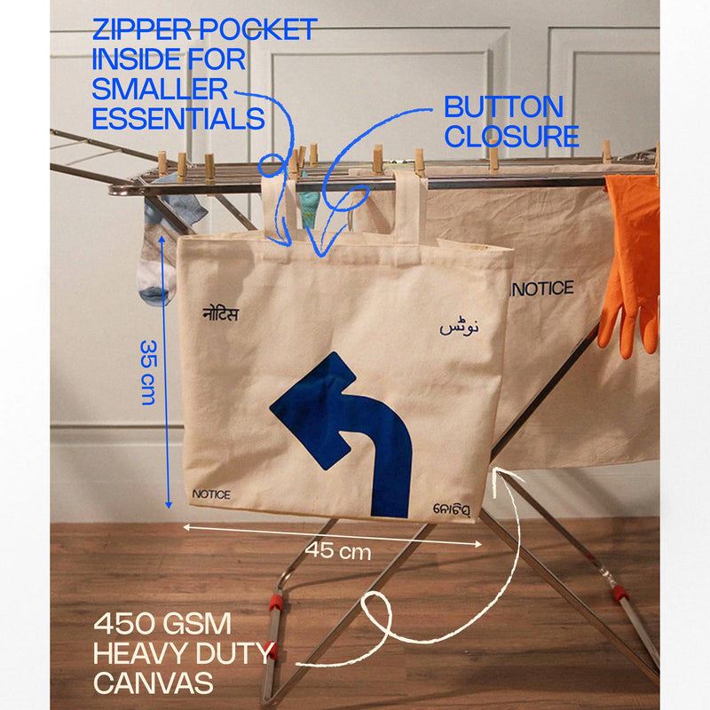 Notice Tote Bag