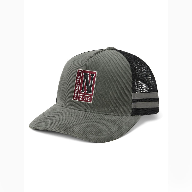 N-Pin Corduroy Mesh Trucker Cap