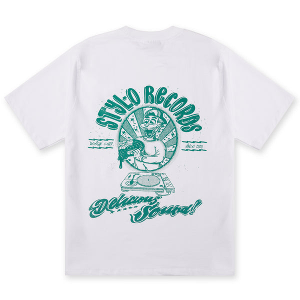 Delicious Sound Tee (White)