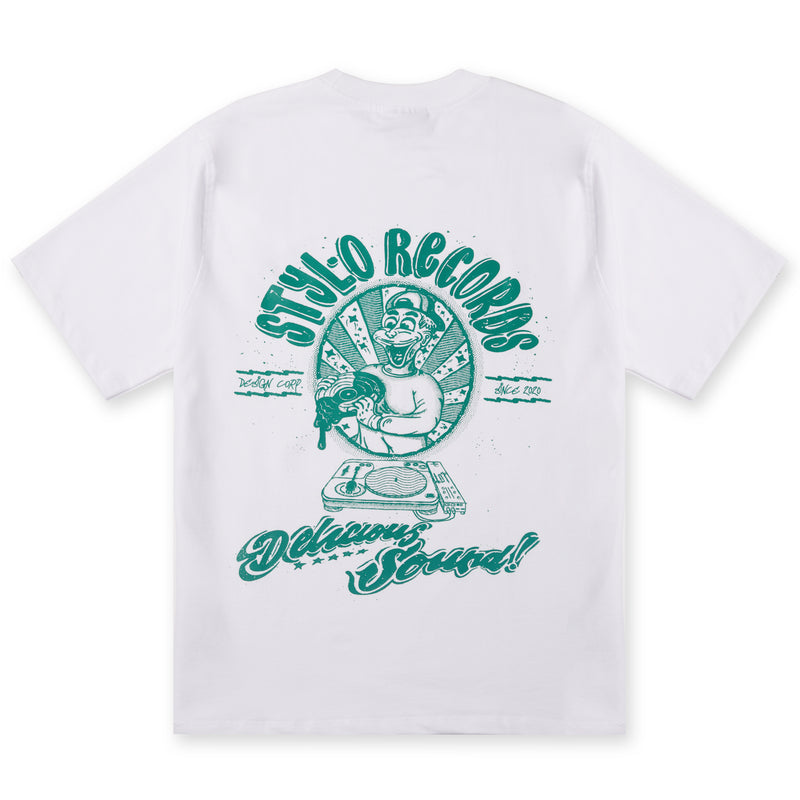 Delicious Sound Tee (White)