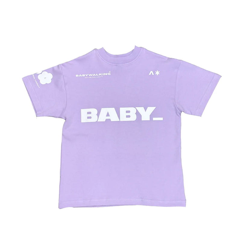 Babywalking Tee (Lavender)