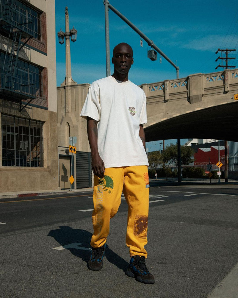 Cubism Sweatpants (Mustard)