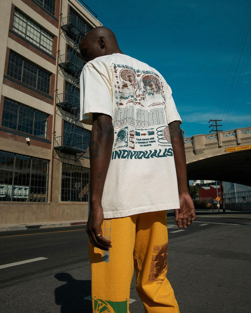 Cubism Sweatpants (Mustard)