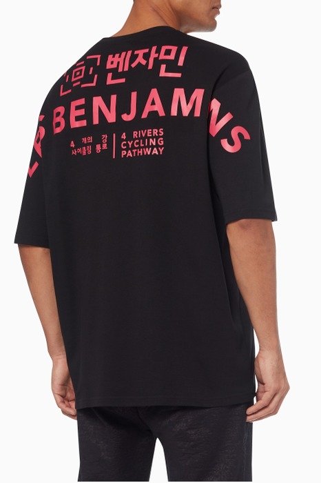 Les Benjamins Oversized Logo Tee