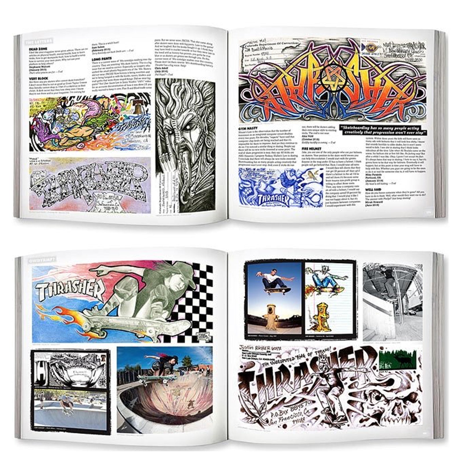 THRASHER - THRASHER MAIL DROP BOOK スラッシャーマガジン Thrasher Mail Drop Book – Capsul