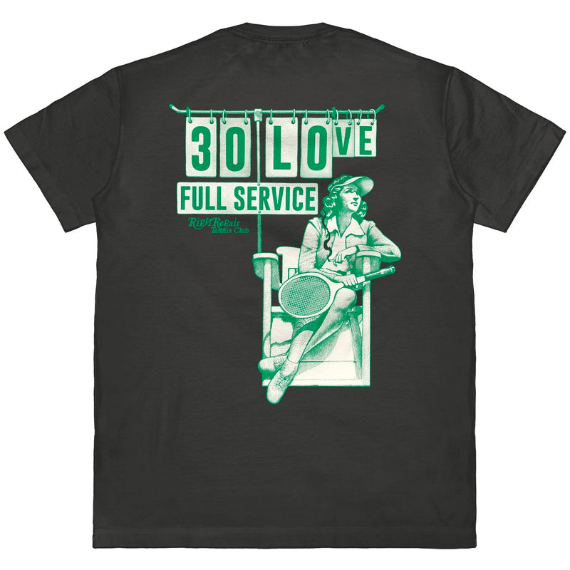 30 Love Tee (Charcoal Black)