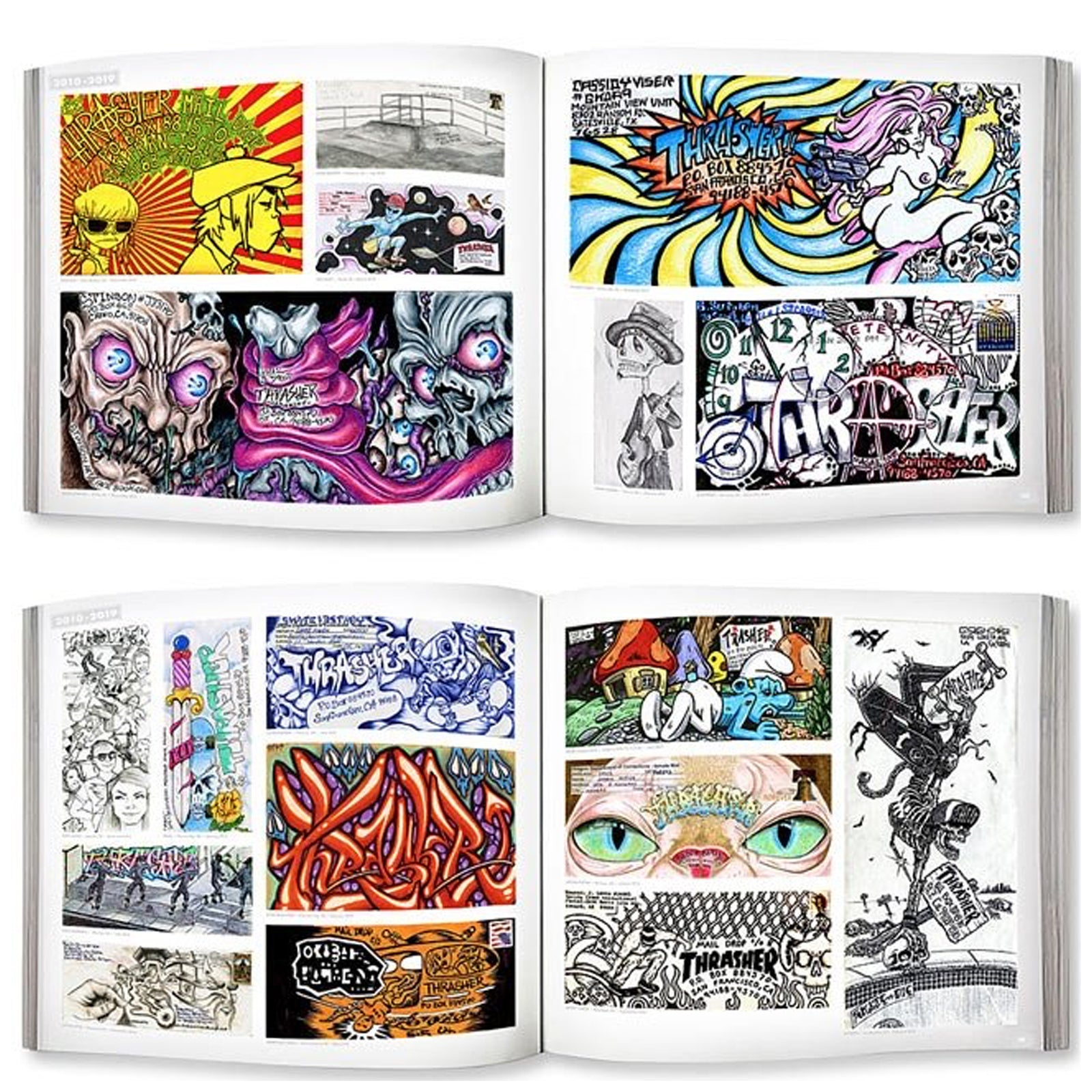 THRASHER - THRASHER MAIL DROP BOOK スラッシャーマガジン Thrasher Mail Drop Book – Capsul