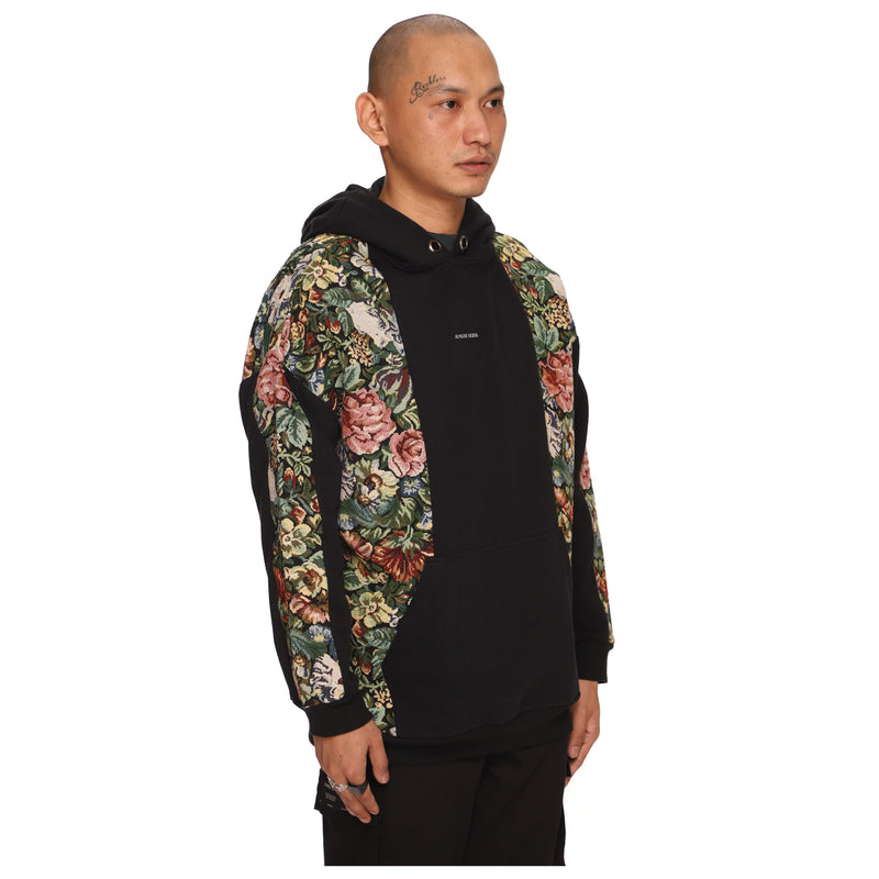 Eden Jacquard Panel Hoodie