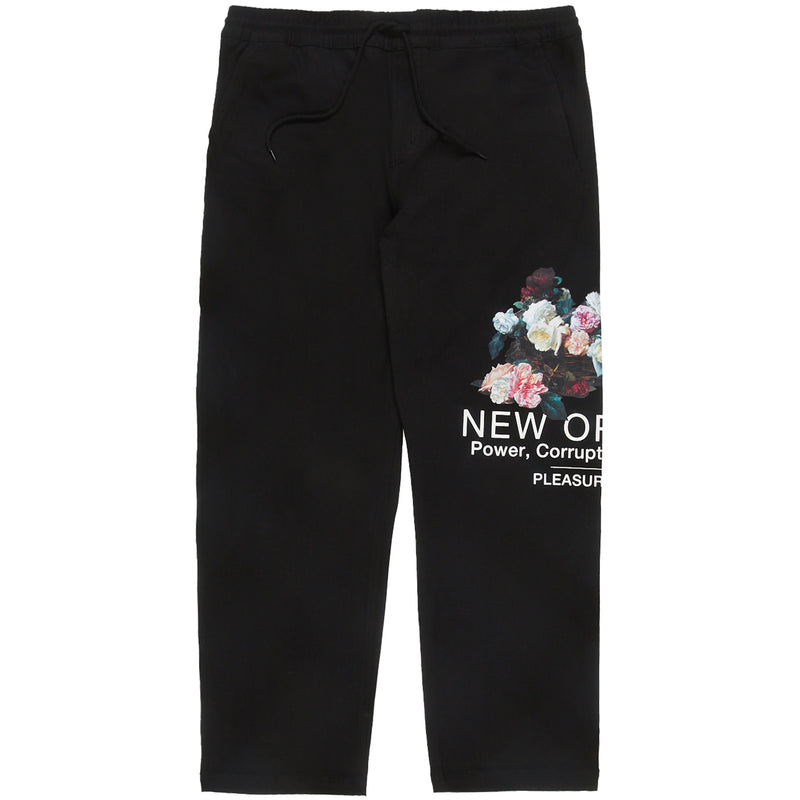 PLEASURES X New Order Power Beach Pants (Black)