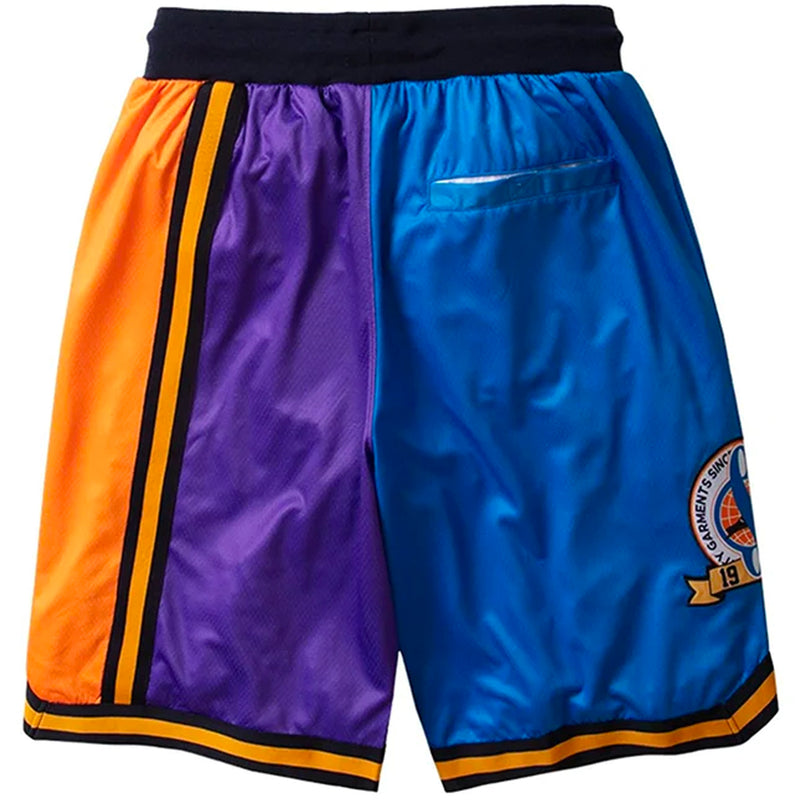 STAPLE SUNNYSIDE B-BALL SHORTS  (BLUE)