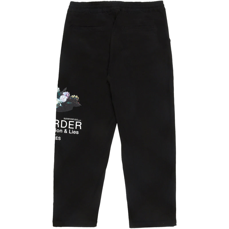 PLEASURES X New Order Power Beach Pants (Black)