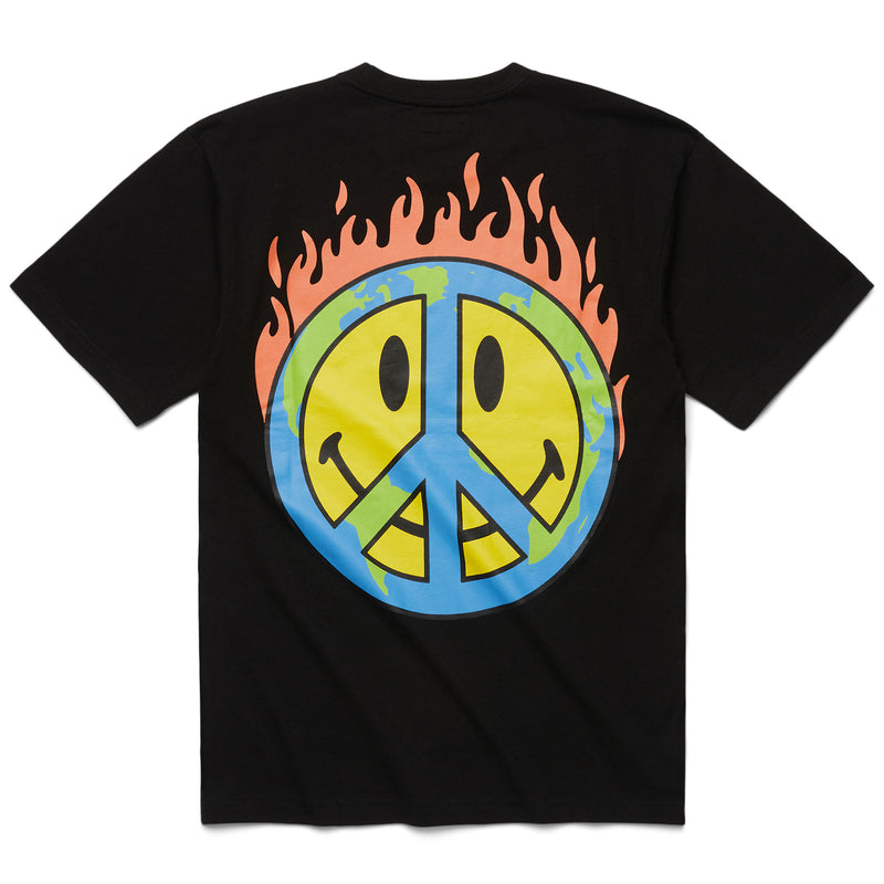 SMILEY® EARTH ON FIRE TEE