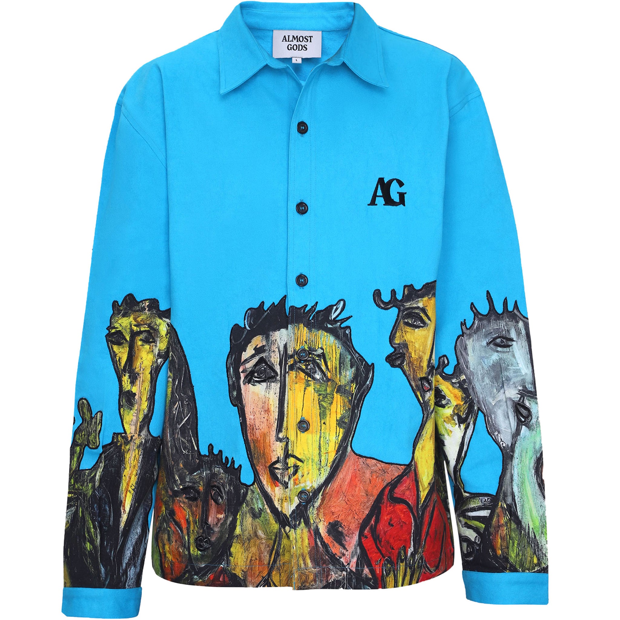 PAINTED JACKET BLUE Capsul