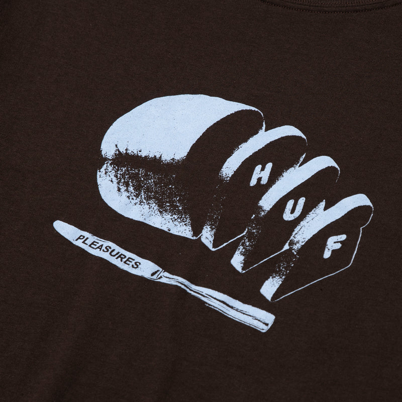 HUF X PLEASURES Breaking Bread Tee