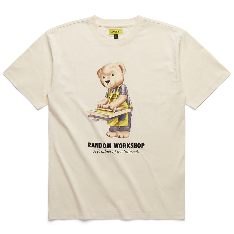 RANDOM WORKSHOP BEAR TEE (Cream)