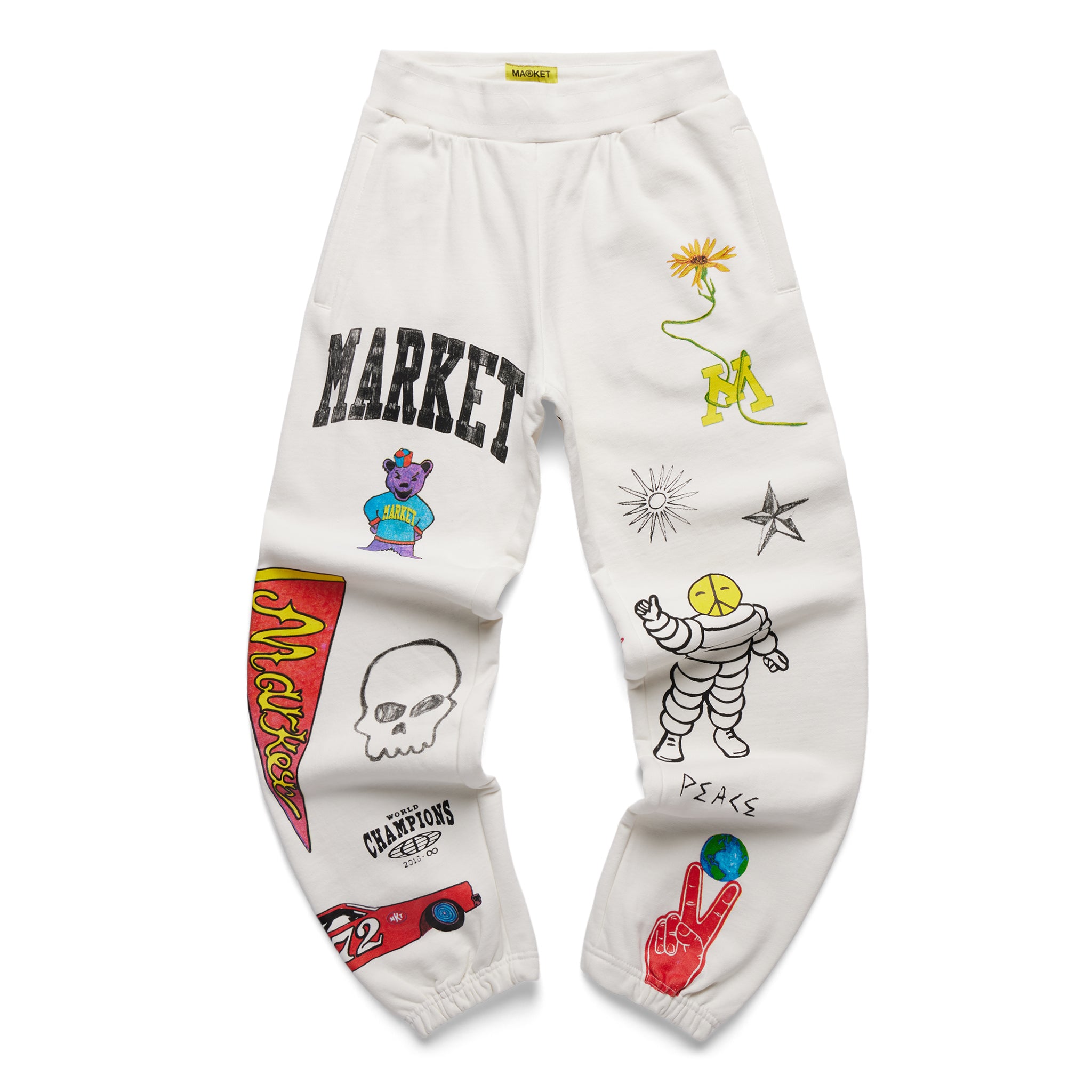 VARSITY HAND-DRAWN SWEATPANTS – Capsul