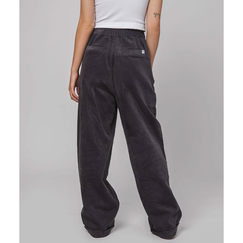 Women's Corduroy Baggie Pant (Grey)