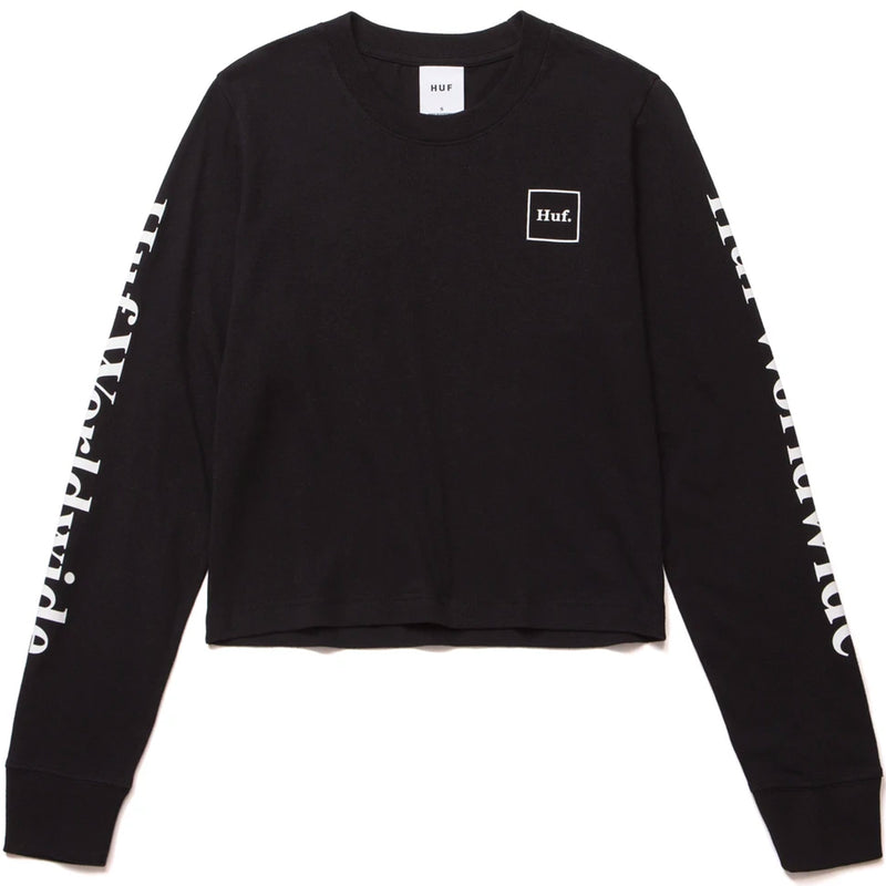 Women's Domestic Crop LS Tee