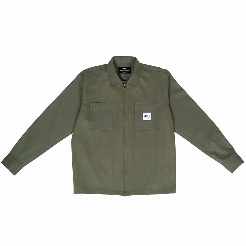 LS Zip Workshirt