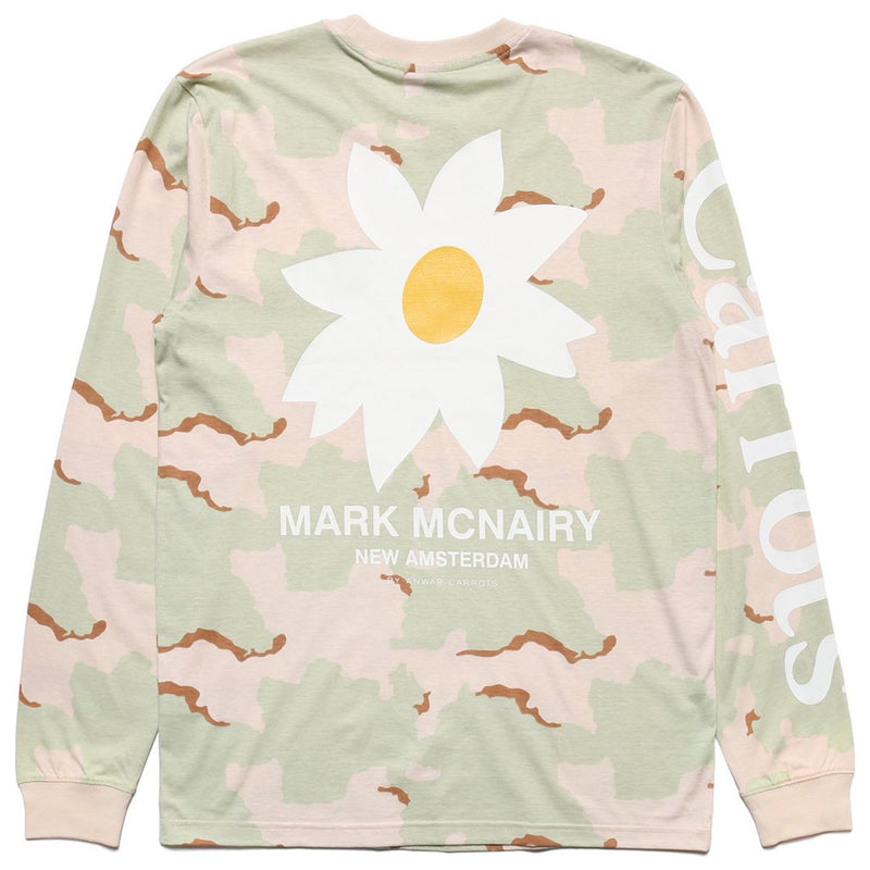 Carrots X Mark McNairy Daisy Long Sleeve Tee (Camo)