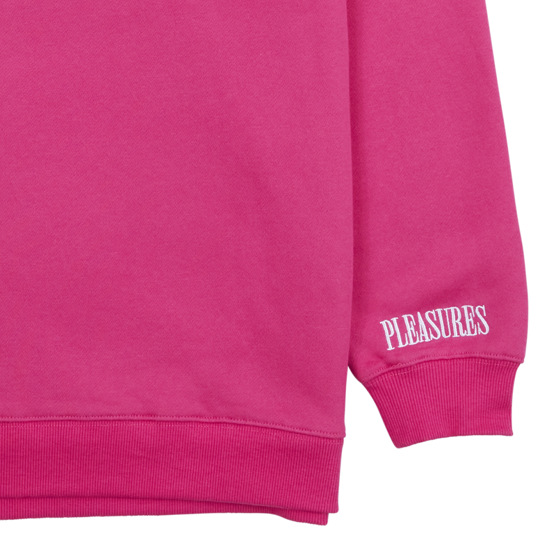 CUT HERE RAGLAN Sweatshirt (Pink)
