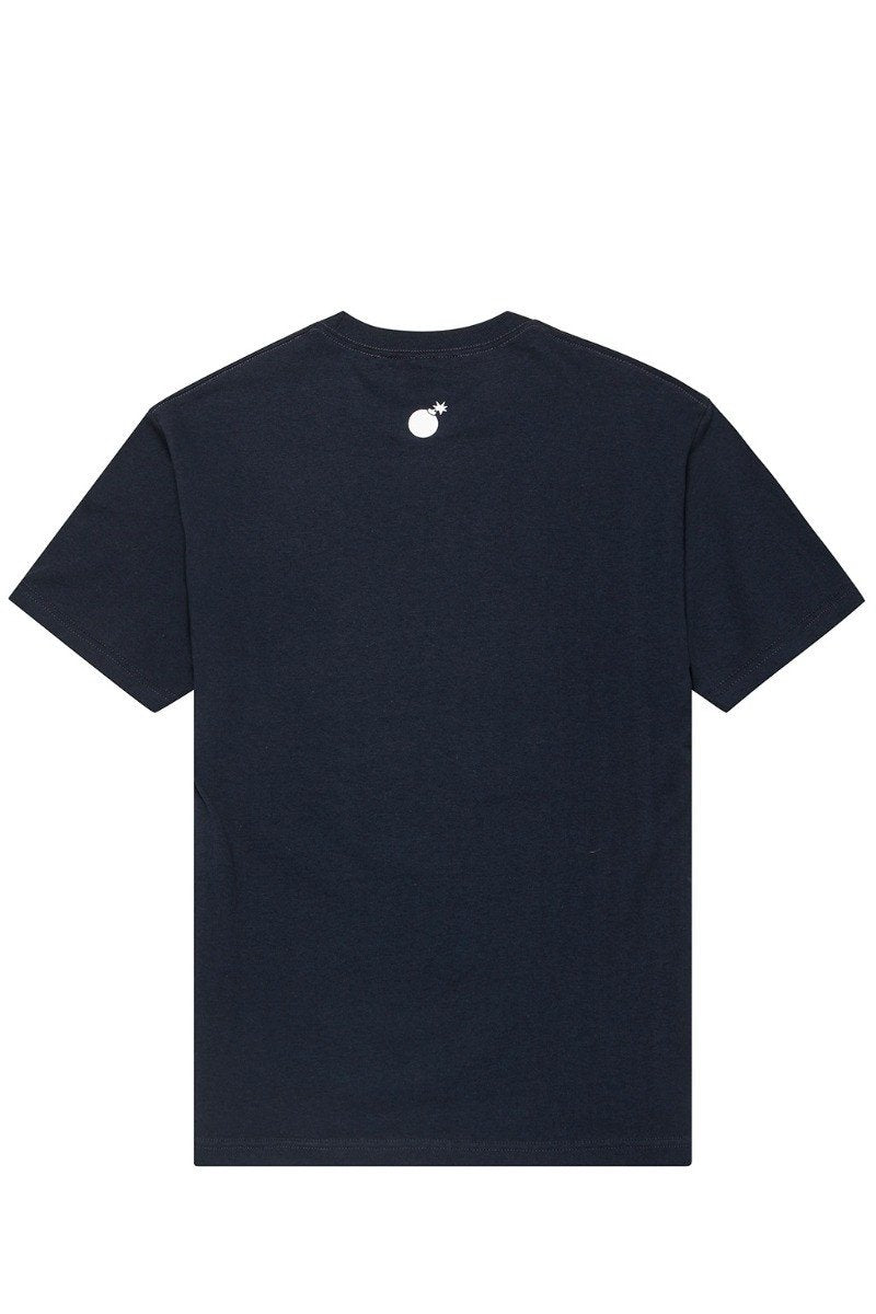 The Hundreds Forever Slant Logo Tee (Navy)