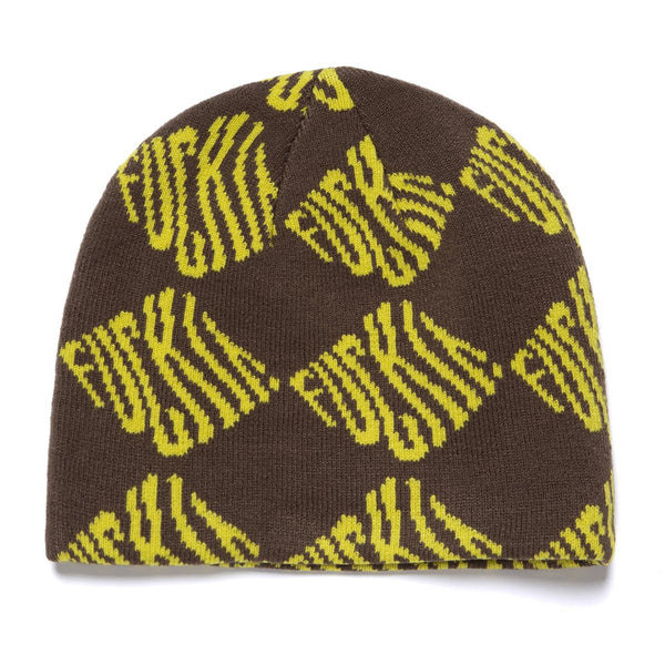 Fuck It Beanie (Brown)