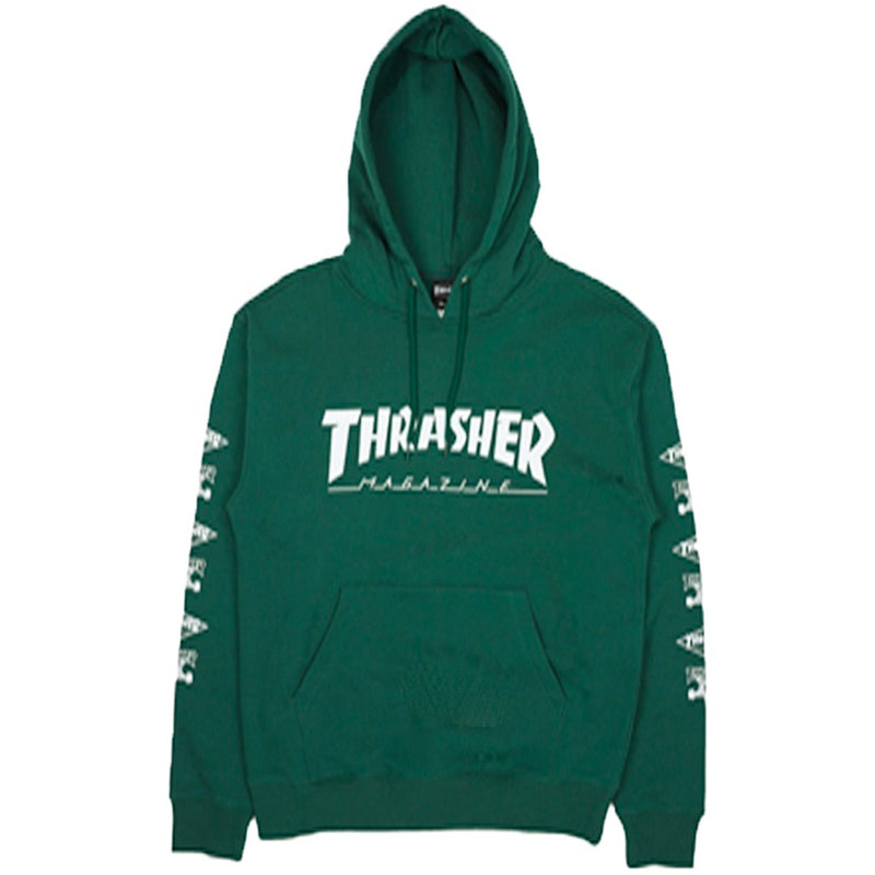 Hometown Multi Sleeve Hoodie (Dark Green)