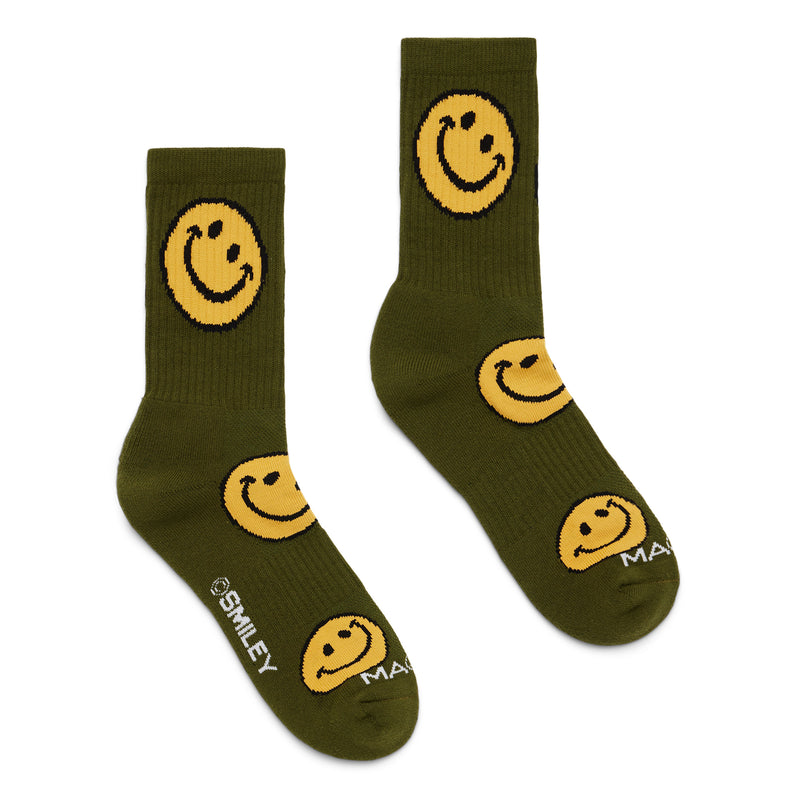 SMILEY VINTAGE AOP SOCK