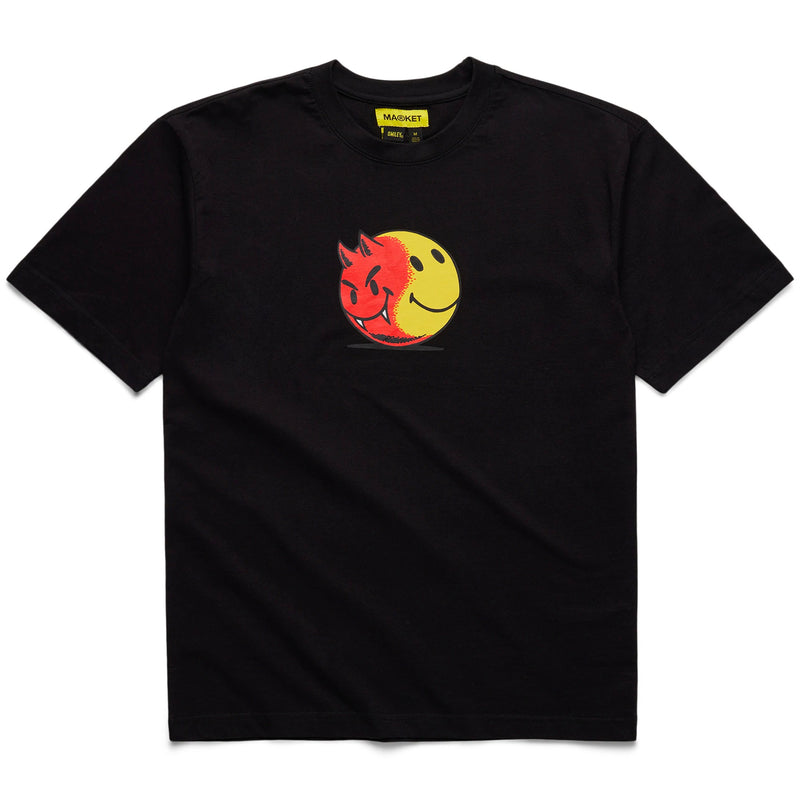 SMILEY GOOD AND EVIL TEE