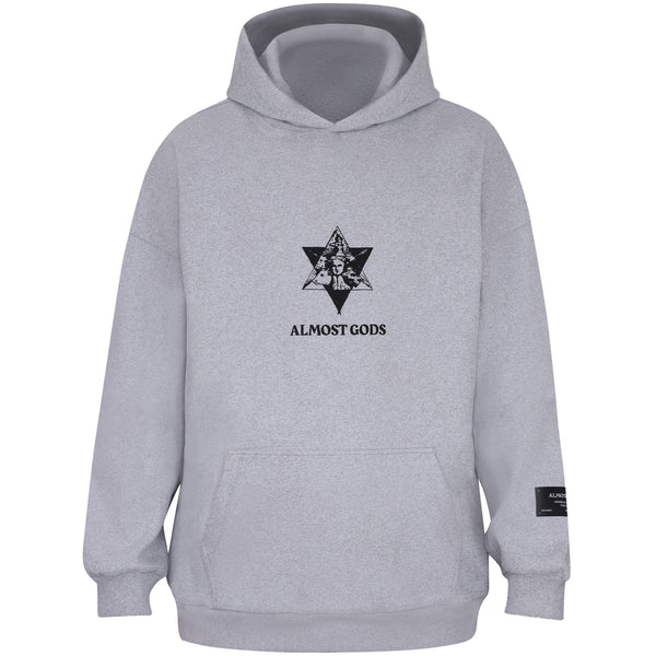 GREY GUARDIANS OF EDEN HOODIE