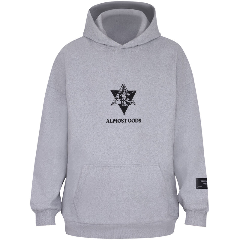 GREY GUARDIANS OF EDEN HOODIE