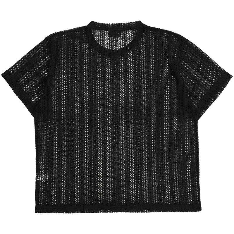 Volume Mesh Tee (Black)