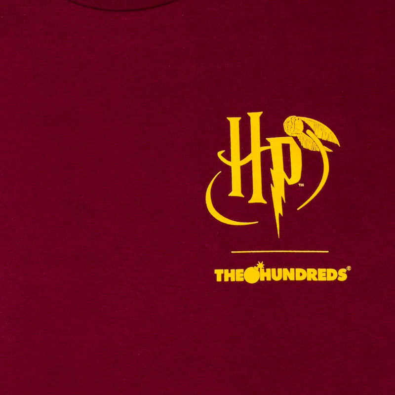 Hogwarts Tee (Burgundy)