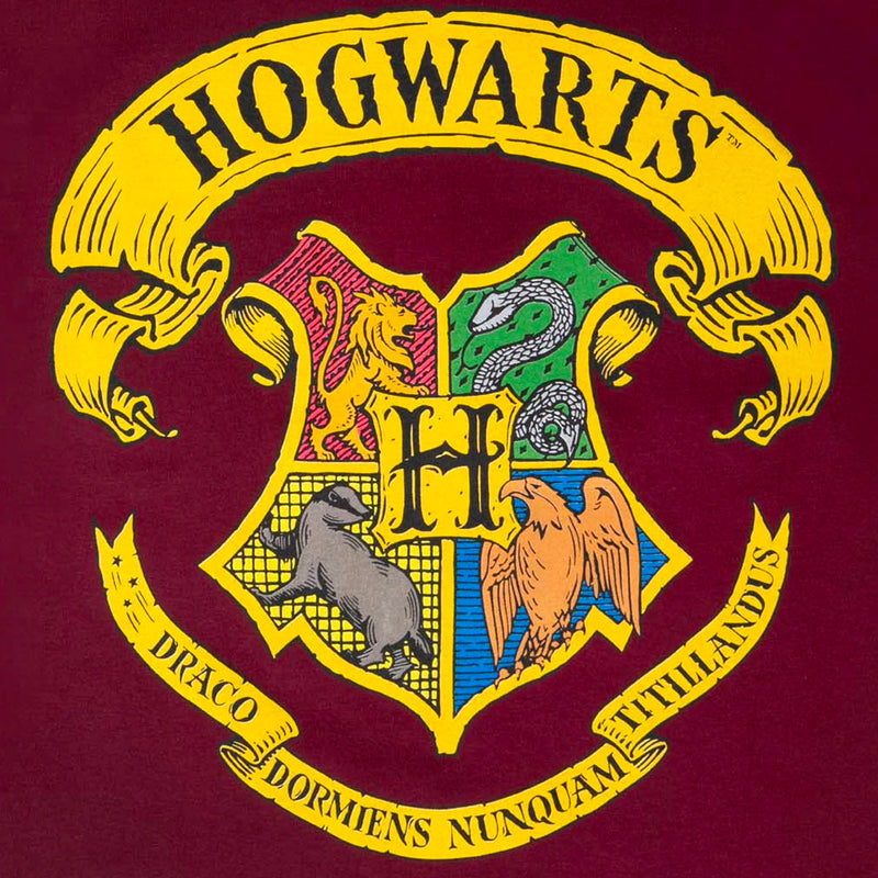 Hogwarts Tee (Burgundy)