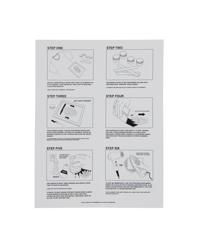 Lab Screen Print Kit (Neon)