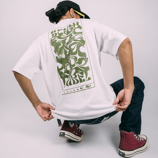 LIQUID TRIP T-SHIRT (green/white)